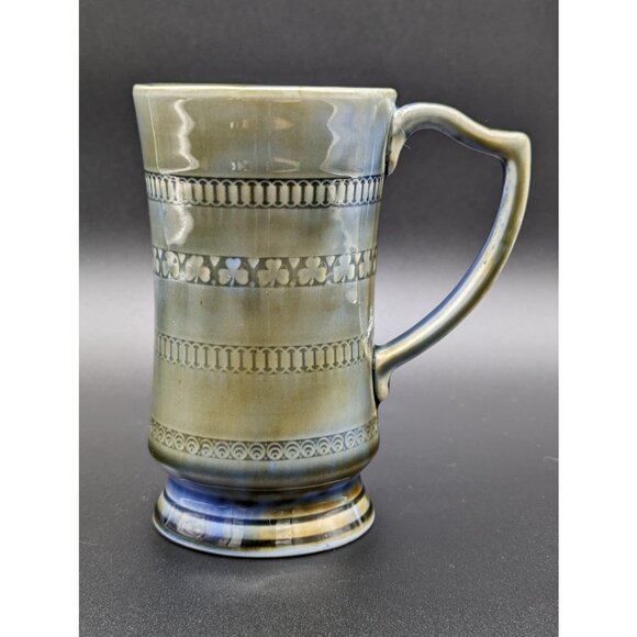 Wade Irish Porcelain Stein Tea Coffee Mug 22oz Harp Handle | Made in Ireland - Picture 6 of 7